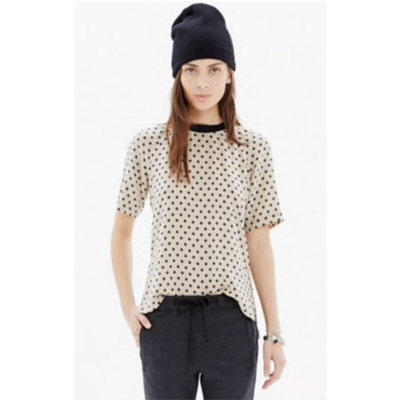 Madewell Tops - $15 Deal🎉Madewell Natural Silk Front Row Tee